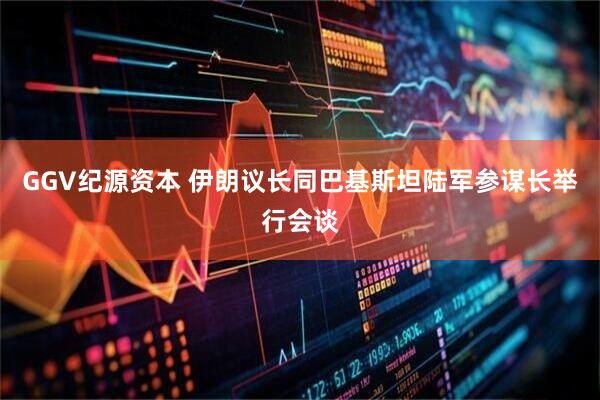 GGV纪源资本 伊朗议长同巴基斯坦陆军参谋长举行会谈
